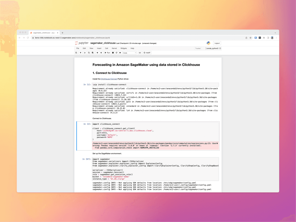 sagemakernotebook